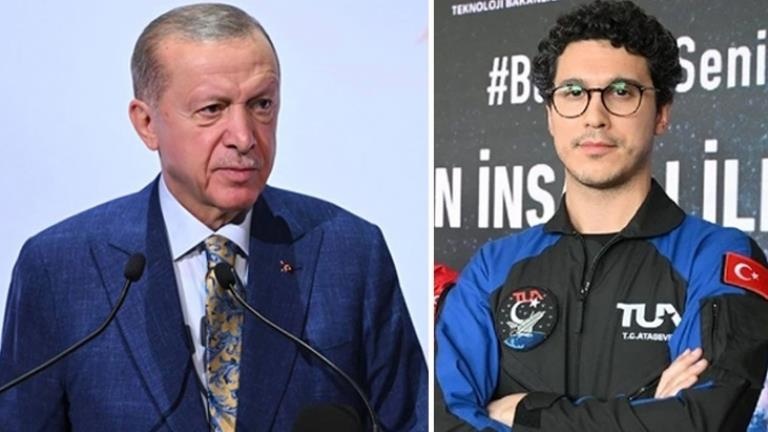Cumhurbaşkanı Erdoğan, Türkiye’nin ikinci astronotu Atasever’le görüştü: Sen son olmayacaksın