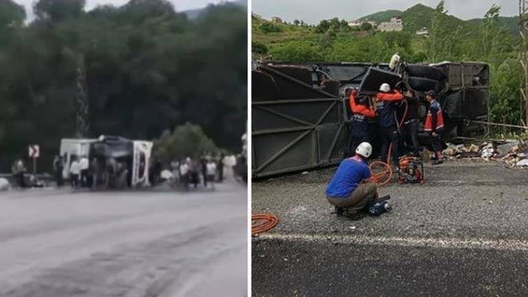 Van-Bitlis karayolunda yolcu otobüsüyle tır çarpıştı 2 kişi hayatını kaybetti, 4’ü ağır 30 kişi yaralandı