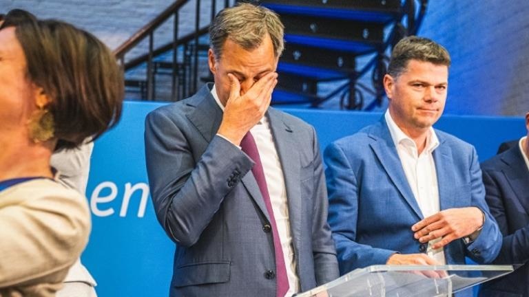 Belçika Başbakanı Alexander de Croo, partisinin başarısızlığı üzerine istifa edeceğini açıkladı