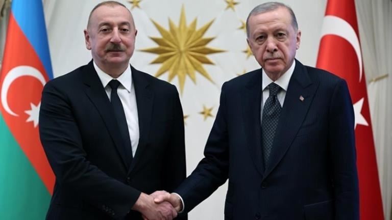 Aliyev'i kabul eden Cumhurbaşkanı Erdoğan Azerbaycan'ın KKTC adımını 2 kelimeyle karşıladı