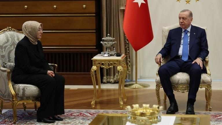 Cumhurbaşkanı Erdoğan ile görüşen Sinan Ateş'in eşi Ayşe Ateş'ten açıklama var