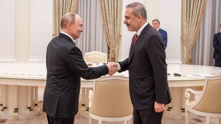 Hakan Fidan’la görüşen Putin: Astana süreci devam etmeli