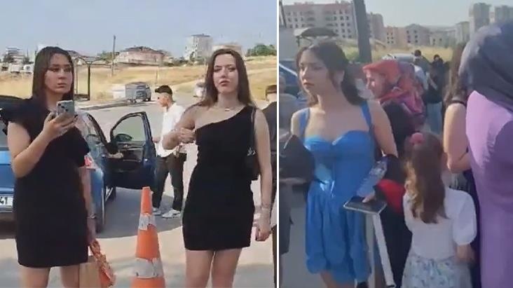 Gebze'de bir lisede kız öğrencilere kıyafetleriniz 'Uygunsuz' deyip mezuniyet törenine almadılar