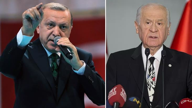 Bahçeli’nin ittifak resti ortalığı karıştırdı Erdoğan kurmaylarını ’’Aman ha’’ diyerek uyardı