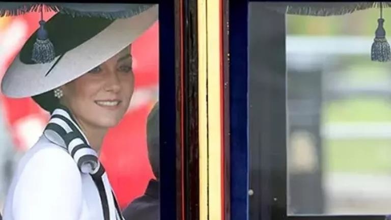 Kanserle mücadele eden Kate Middleton, aylar sonra halkın karşısına çıktı
