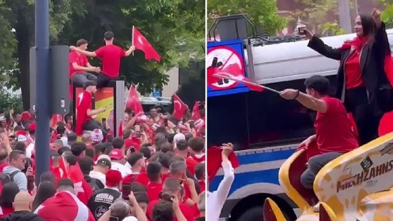 Gürcistan maçı öncesi Dortmund sokakları ’’Ankara’nın Bağları’’ şarkısıyla yıkıldı