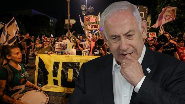 İsrail sokaklarında protestolar büyüdü, Netanyahu “İç savaş çıkmamalı“ dedi