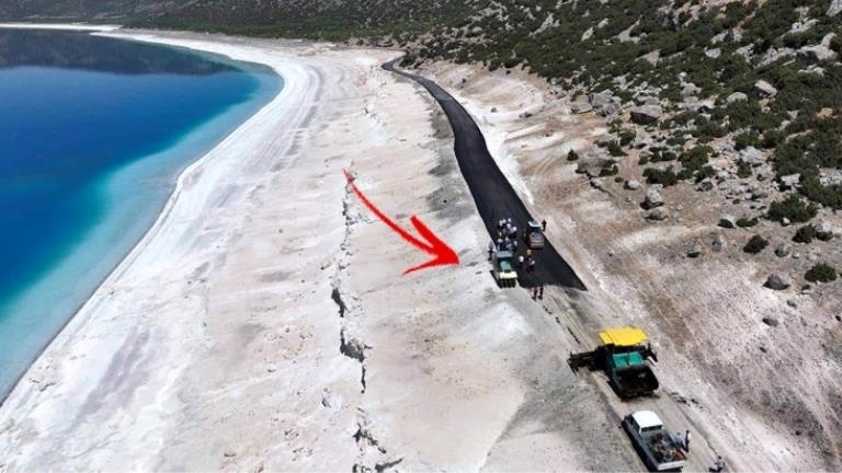 Salda Gölü tehlike altında mı Valilik “yeni yol“ iddiasını yalanladı ama asfalt konusuna değinmedi