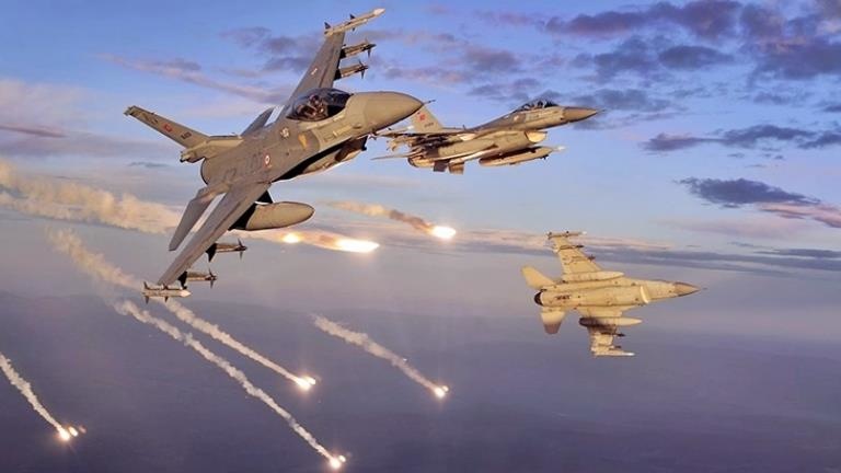 Kuzey Irak a hava harekatı! 25 terör hedefi yerle bir edildi
